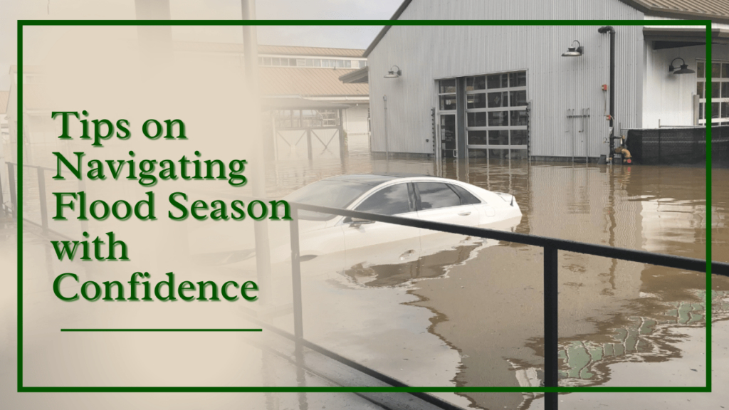 Flooded area in Sonoma - title card